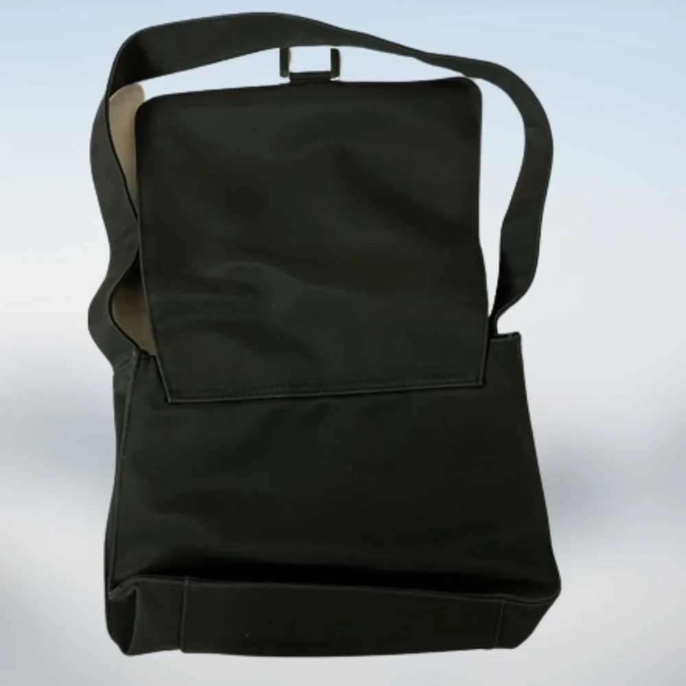 Nylon Satchel/Book or Tablet Shoulder Bag